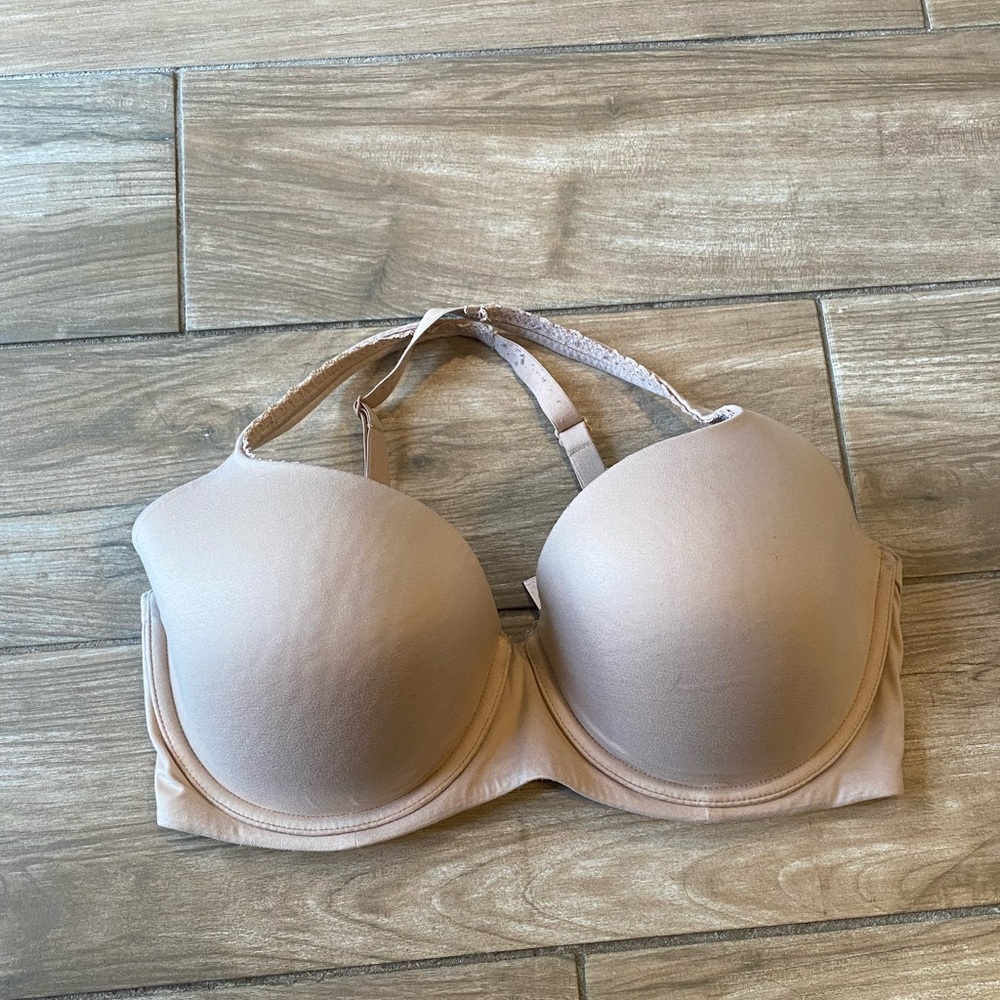 Body by Victoria Victoria’s Secret Lined Demi Beige 34DDD Bra